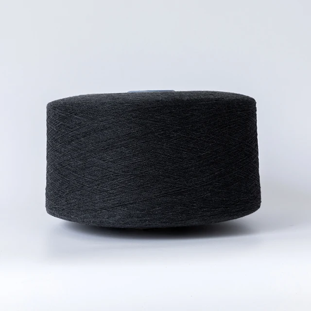 0.5s-30s Yarn Count 200-500 Twist Regenerated OE Blended Cotton Polyester Socks Yarn 50/50 For Weaving & Knitting