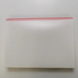 Hot sale OEM stationery file rubber band button two color expanding wallet 12 pockets PP expanding file