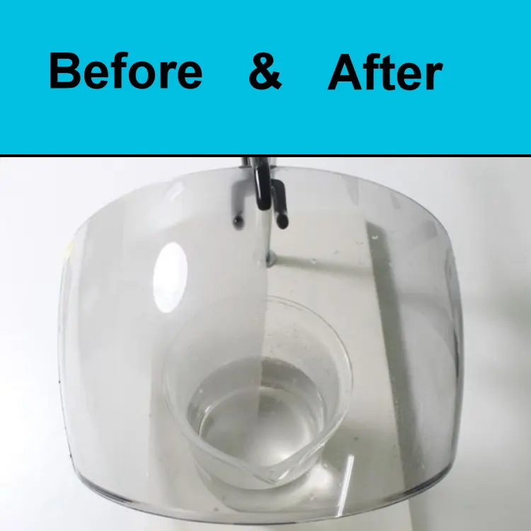 Helmet lens Anti fog spray Mist Prevention Solution Suitable for mirrors glass