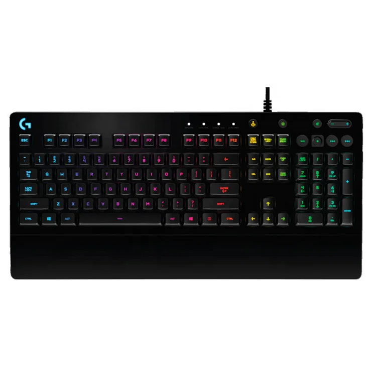 Logitech G213 PRODIGY RGB Gaming Keyboard for Laptop PC Gaming Overwatch PUBG Gamer Keyboard Like Mechanical Keyboard
