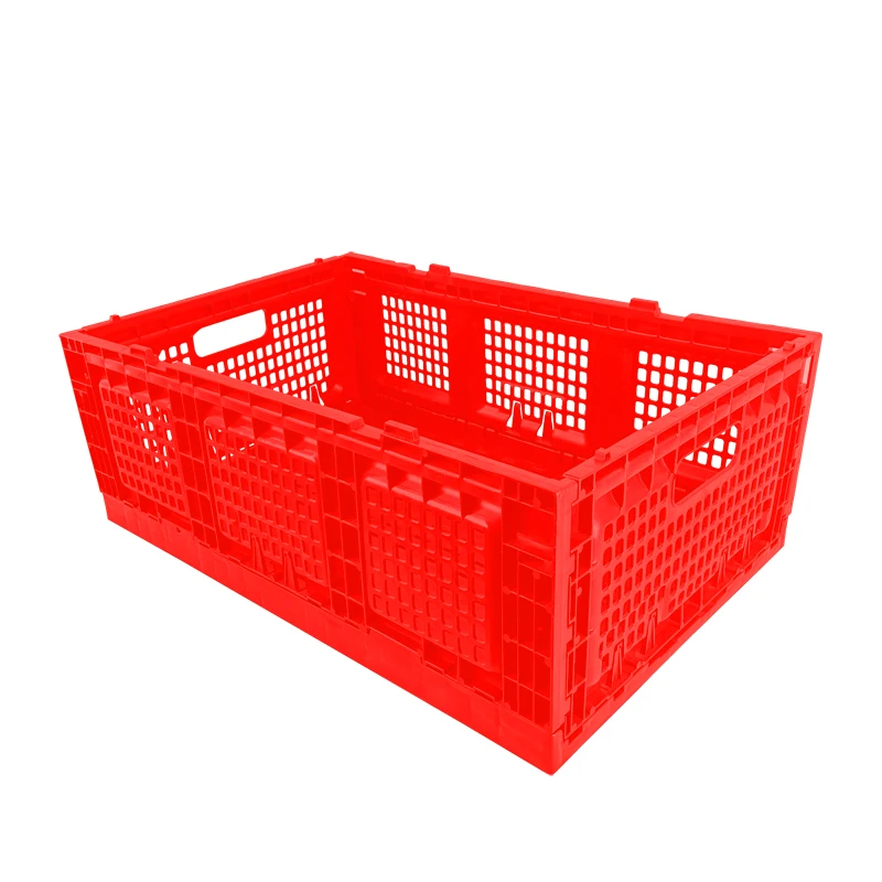 Hotsale factory  produced baskets Plastic wicker storage fruit and vegetable basket Collapsible basket