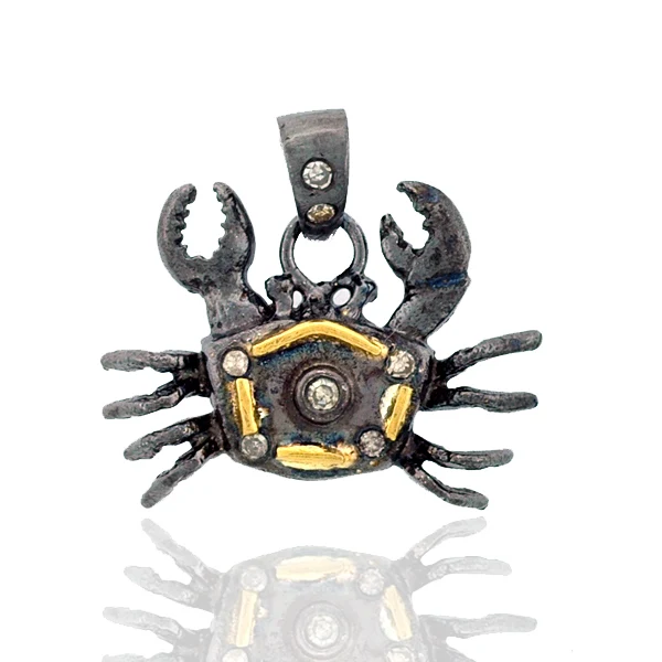 Подвеска в виде крыла ангела из серебра 925 пробы