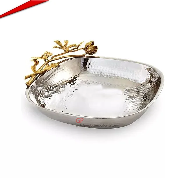 golden orchid twin bowl nut bowl