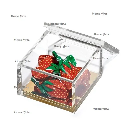 2 Tier Rectangle Shape Clear Acrylic Desk Organizer With Finest Quality Customized Size Desk Organizer For Sale