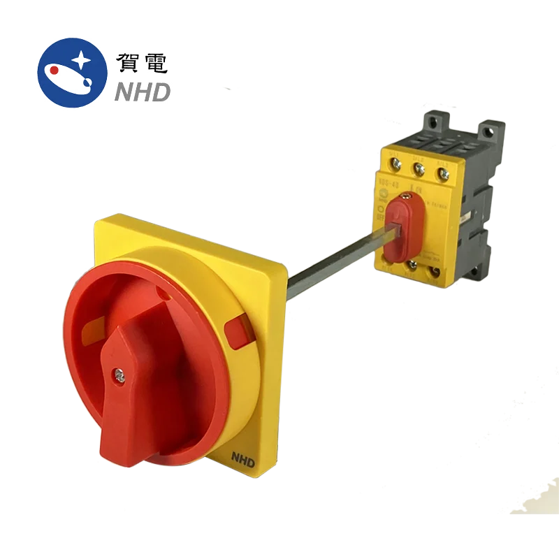 NDS-20/ 30 /40 3G5DL3 Isolator Switch Cam Switch Switch Disconnector 3 Pole 25A, 32A, 40A, Base and DIN-rail mounting