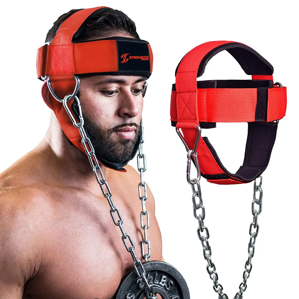 Neck Support Neoprene Gym Head Harness For Bodybuilding