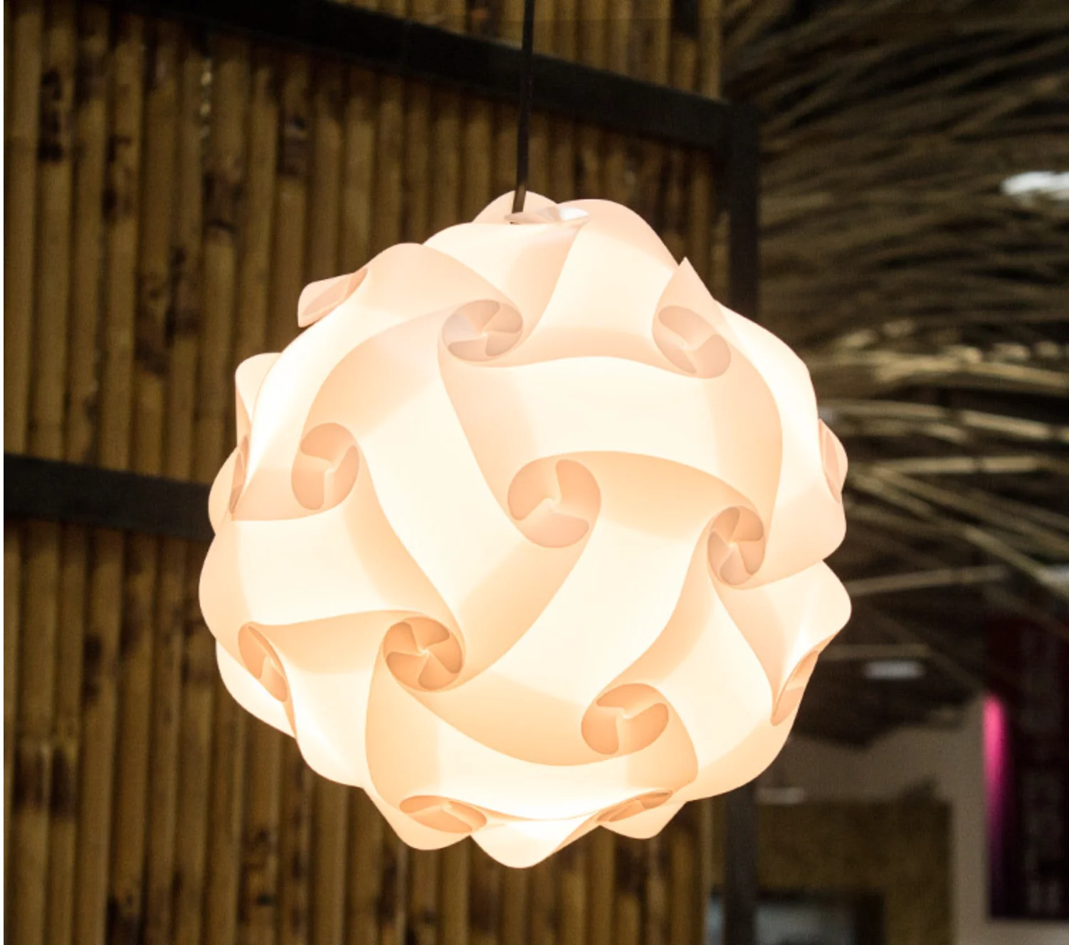 
DIY Puzzle Lamp Shade - Modern IQ Light in 30 Pieces min. 