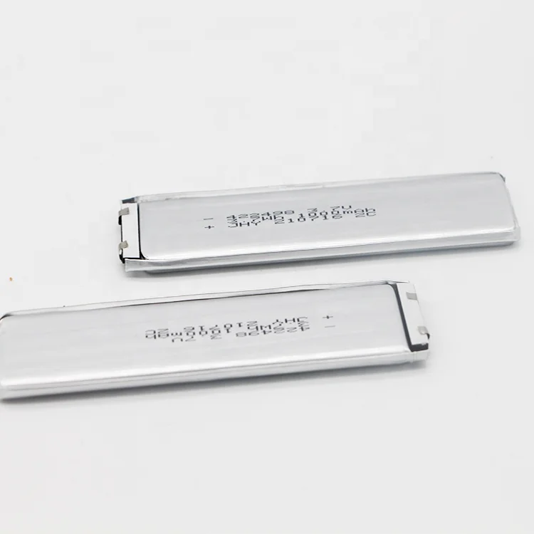 JHY prasmatic battery lipo 422498 3.7V 1000mAh rechargeable lithium polymer battery
