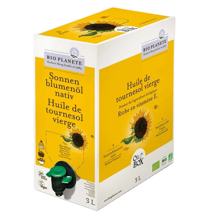 Органическое натуральное подсолнечное масло-Sonnenblumen Oel для немецкого