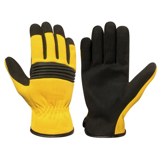 
Best Quality Impact Protective Mechanic Gloves / Anti-Vibration Gloves / Oil & Gas Industries Safety Gloves, Impact Gloves 