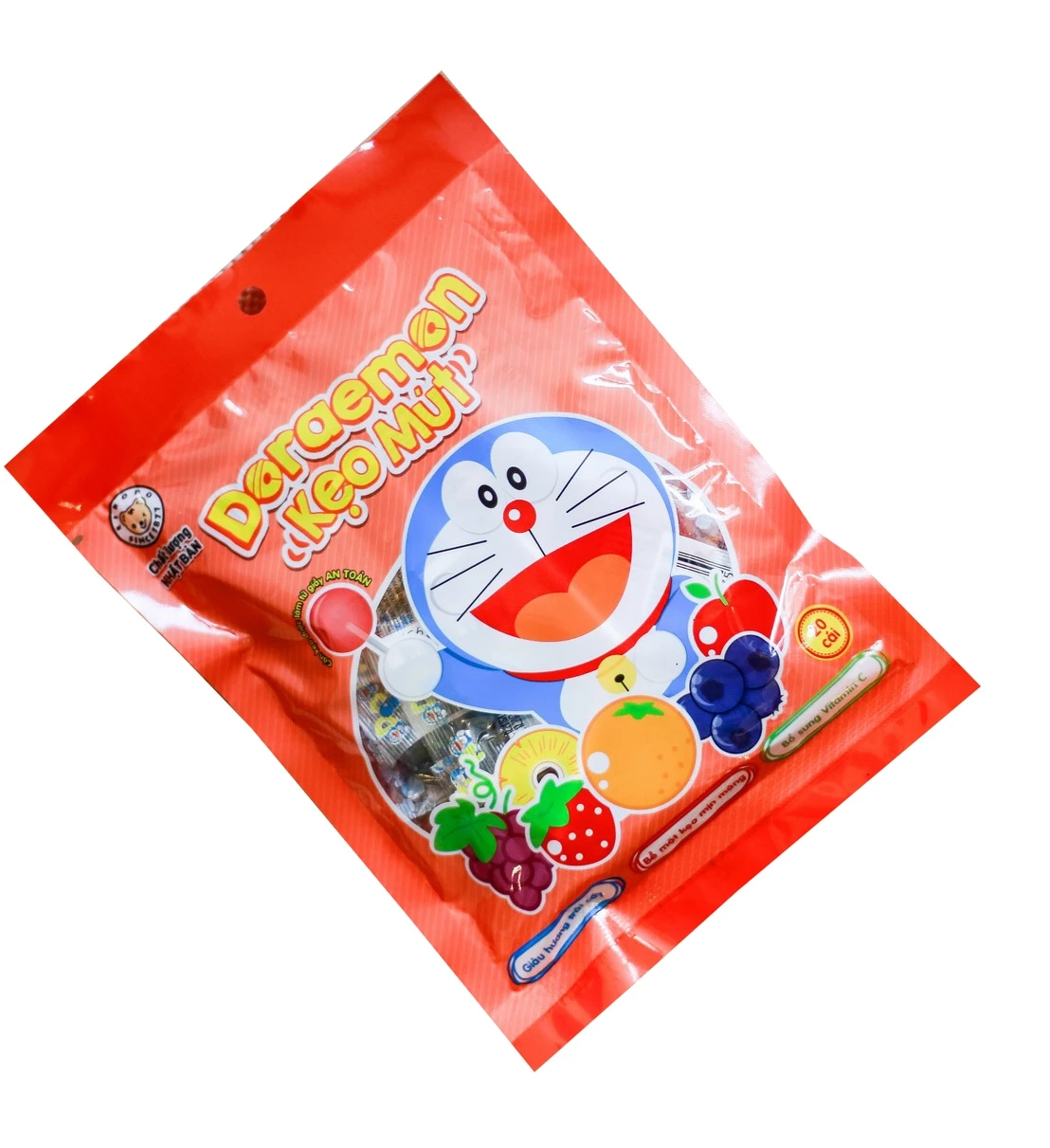 
 Леденцы Yummy с ароматом фруктов-набор Doreamon и Hello Kit.ty Lollipop  