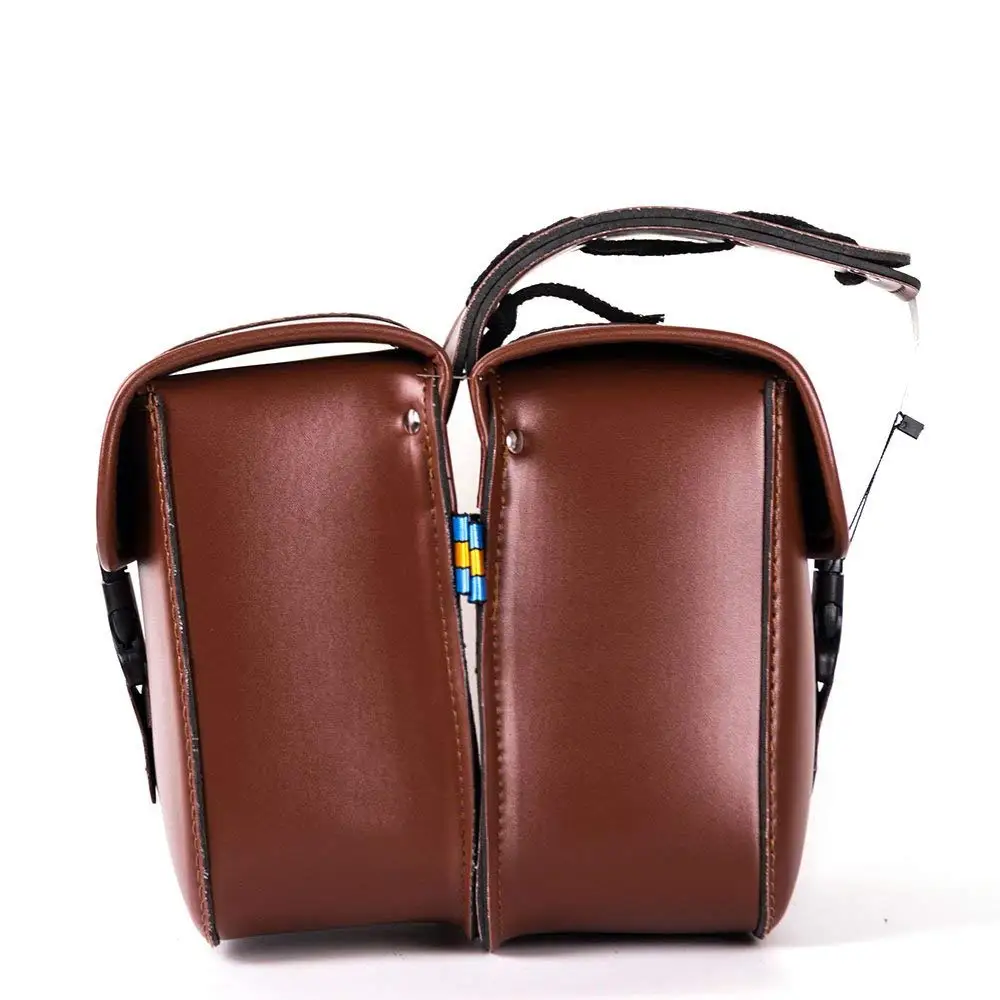 Multifunctional High Quality Leather Saddle Bag with Quality Stitching (bl-03)