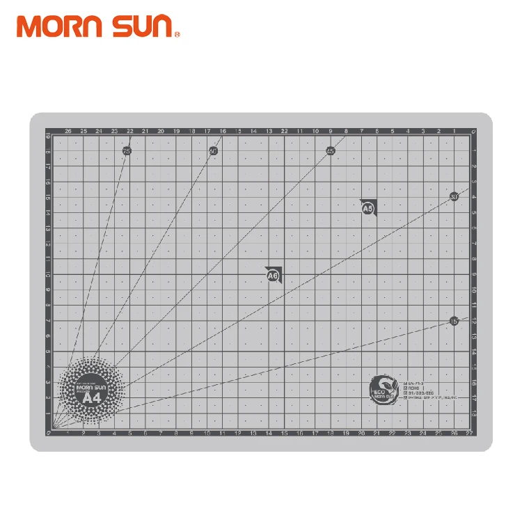 Taiwan art craft tool manufacturer A4 30*22cm Thickness 2mm 3 Layers PPO Self healing Basic heavy Cutting Mat for craft