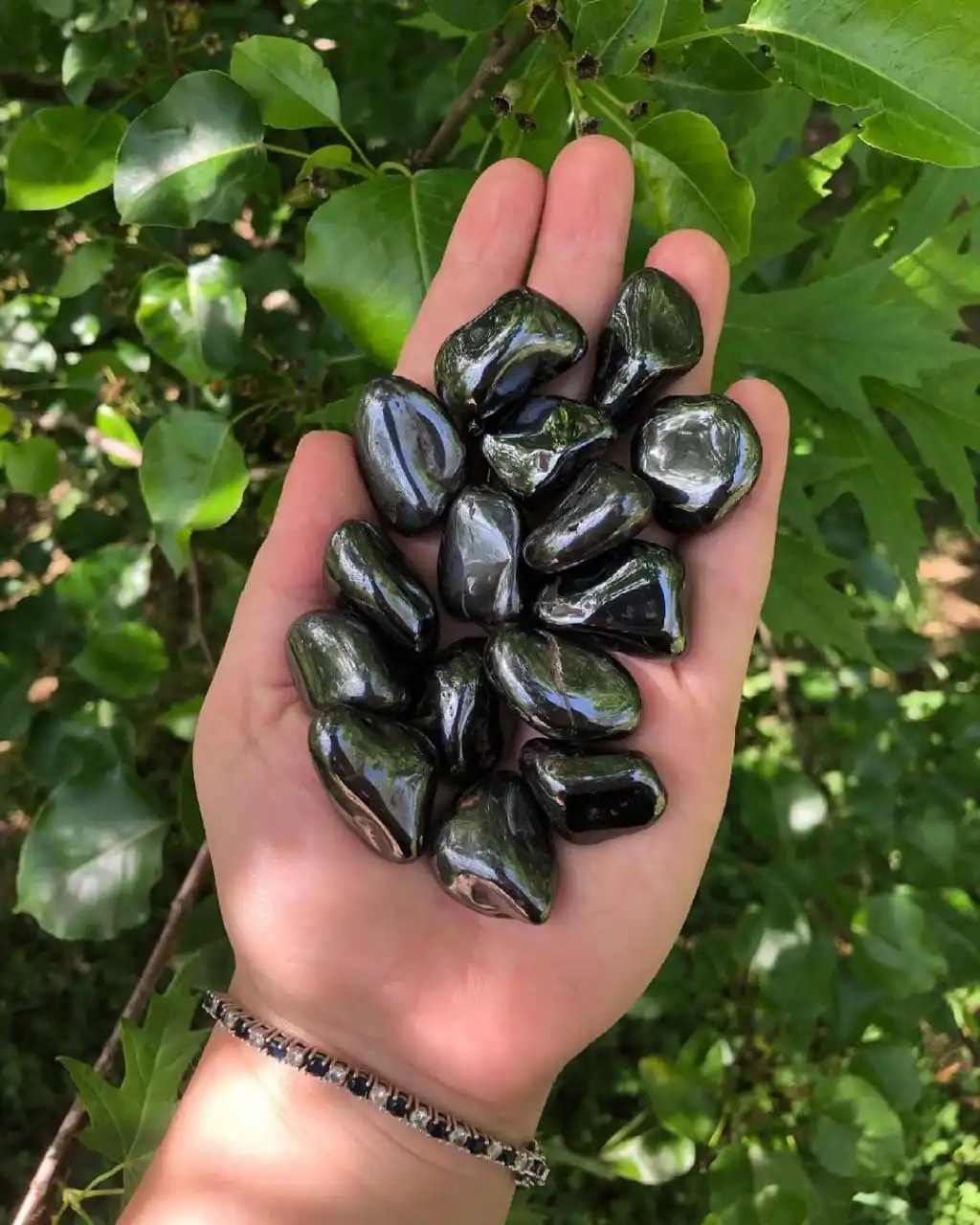 best selling crystal Wholesale natural hematite tumble stone for reiki healing gemstone bulk manufacturer KingGems