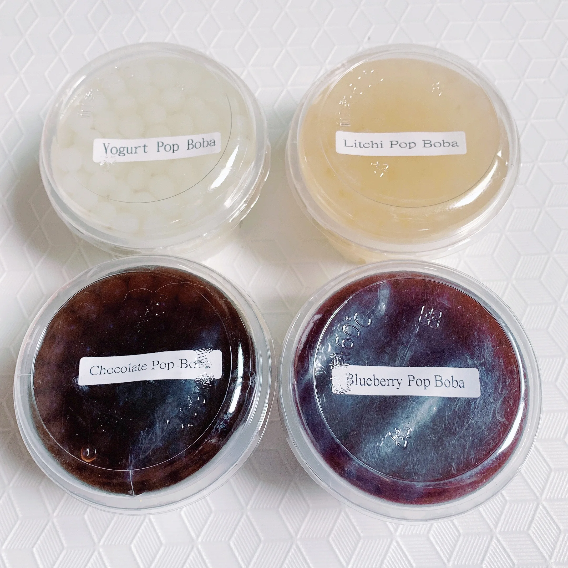 
Popular Popping Boba Jelly Balls Milk Tea Sample Kit 