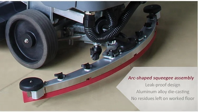 Automatic floor cleaning machine , ride on floor scrubber dryer GM-MINI with best quality