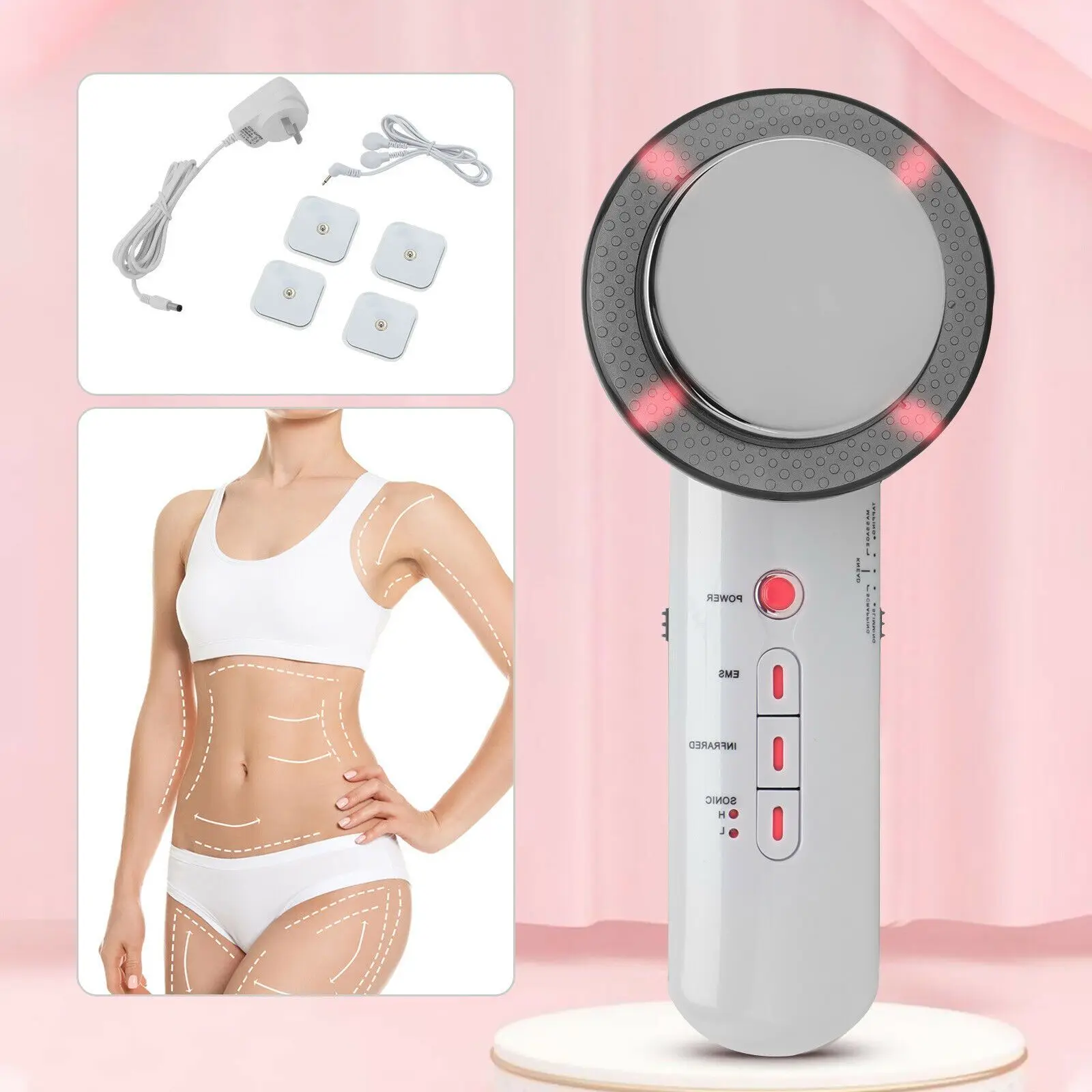  Высокое качество заводская цена ультразвуковая сжигалка жира массажер для похудения машина потери веса