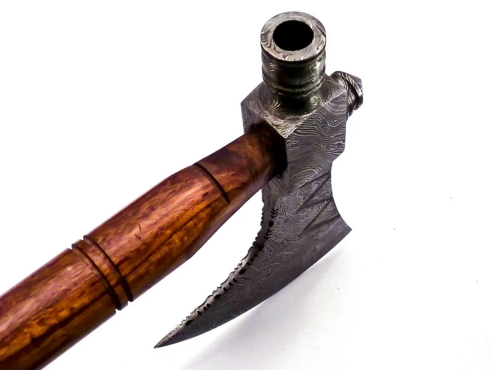 Новый стиль Топор Ручной работы из дамасской стали 100% Высокое качество с деревянной ручкой