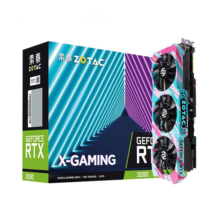 
New In ZOTAC-GAMING GeForce RTX 3090 Trinity 24GB GDDR6X Graphics Card 