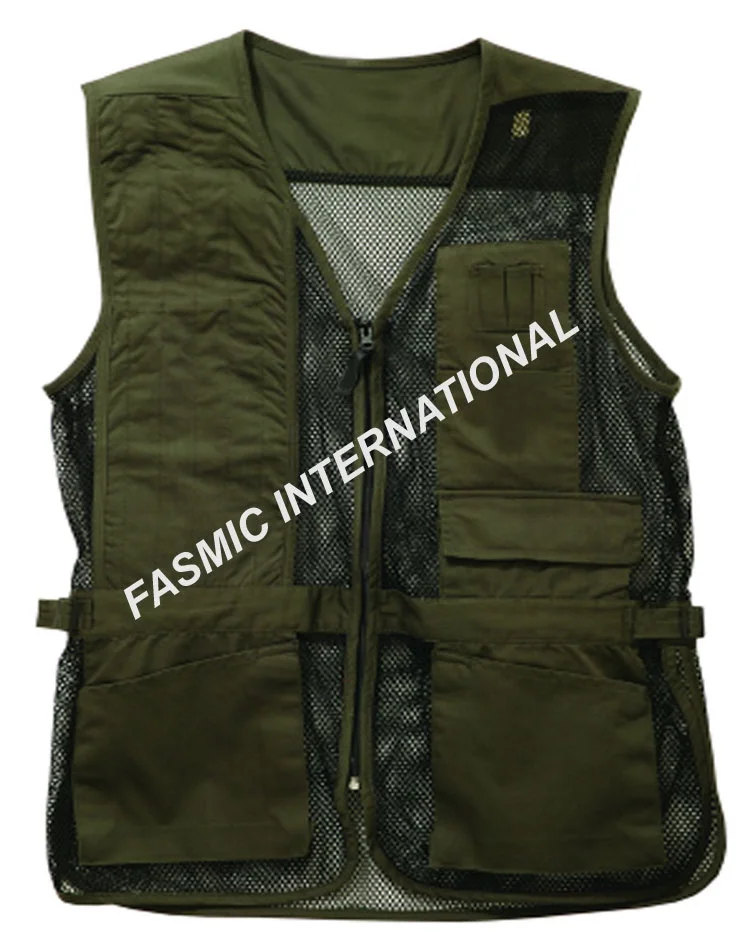 Clay Sports Full Mesh Shooting Vest Light Weight