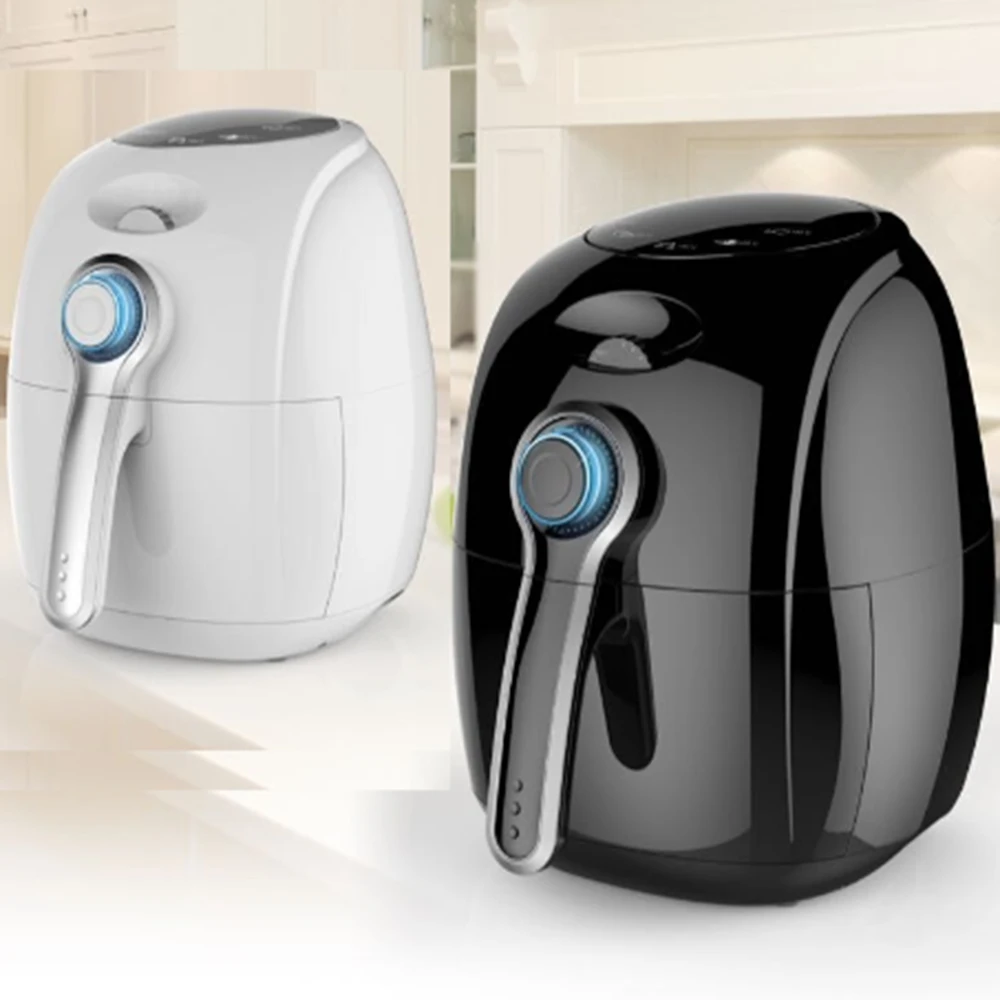 
Air Fryer 4 Qt Oven Cooker with Temperature Control + Auto Shut Off + Great for French Fries & Chips 