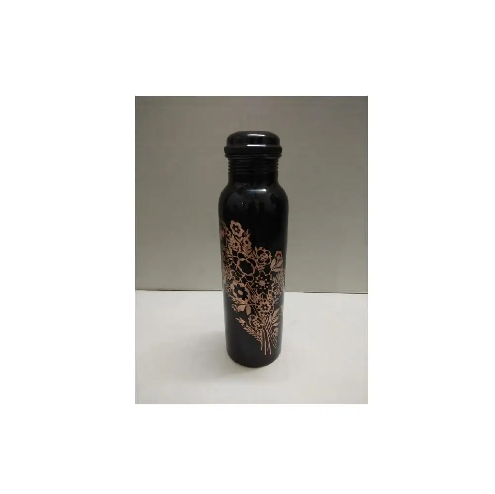 Black color water bottle
