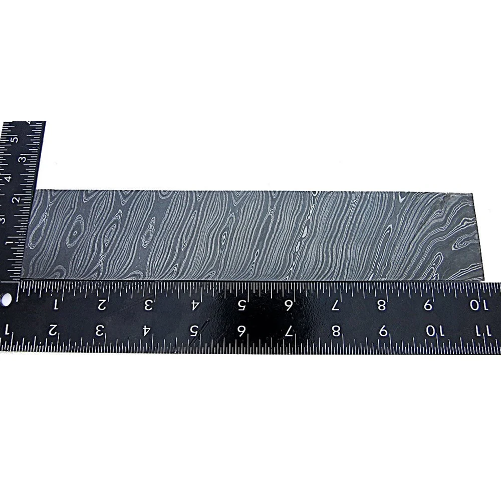 
Damascus Steel Custom Handmade Rain Drop Pattern Billet for Blade Knife Material with Custom Sizes 