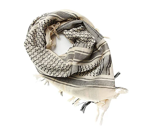 100% cotton shemagh 110*110cm shemagh scarf tactical shemagh tactical scarf Customize Keffiyah scarves