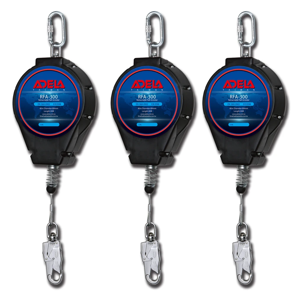 Retractable Type Fall Arrester For Work At Heights