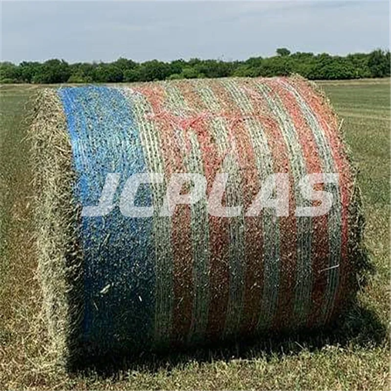 Hot Sale 100% Virgin HDPE  Knitted Bale Wrap Net in Rolls for Agriculture Hay baling