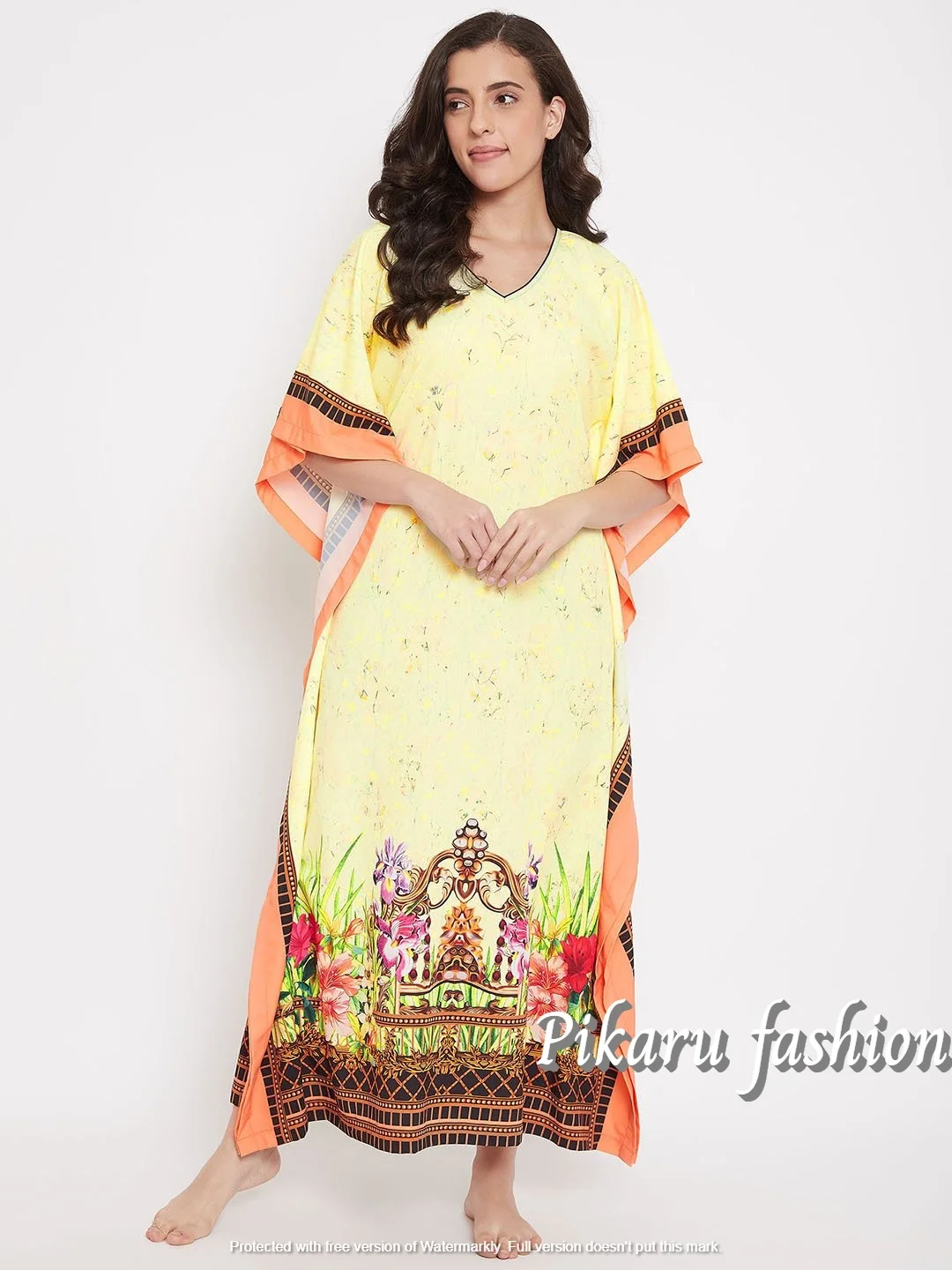 Summer Bohemian Fashion Plus Size Clothing Women Printing Maxi Dress Casual Cotton Cardigan Cover Up Dresses