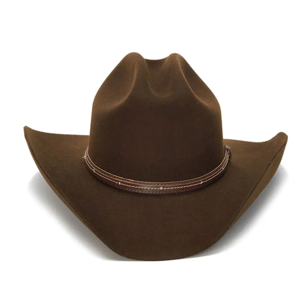 
2021 Stylist Western Style Brown Cowboy Hat Custom Hats 