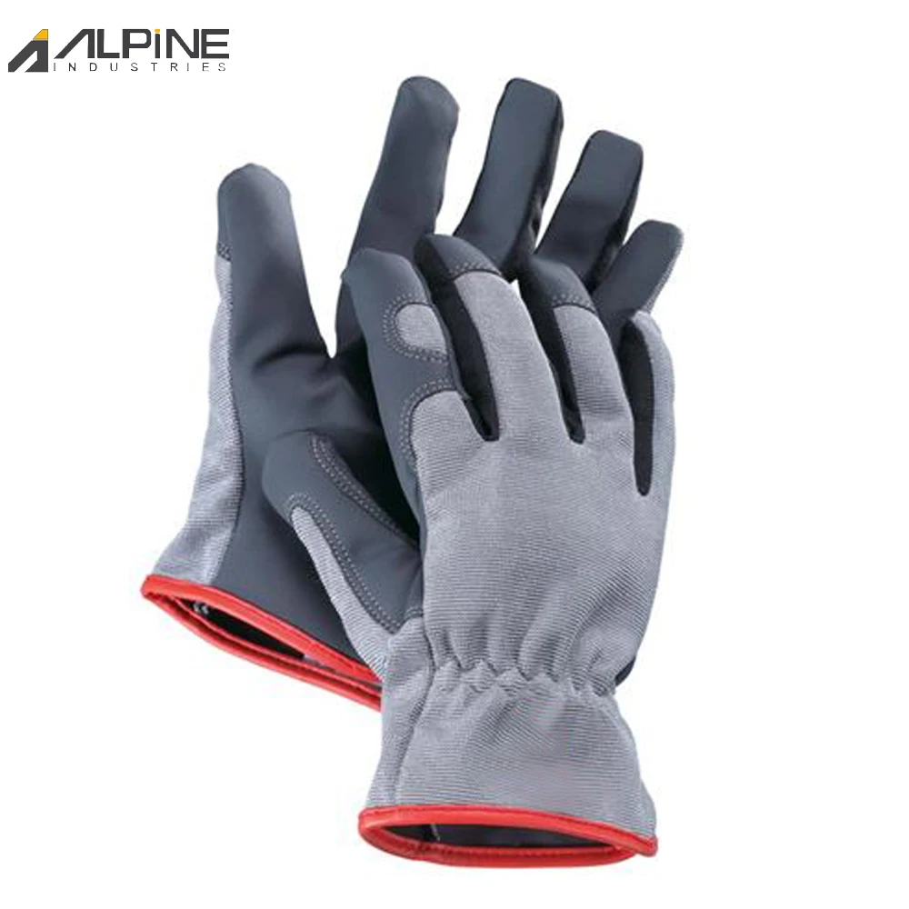 anti cutting mechanical safety work gloves assembly working glove / Custom safety assembly hand work gloves