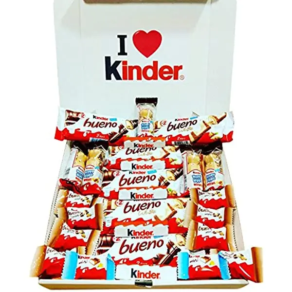 Kinder Bueno Chocolate Sweets Surprise Hamper Candy Box  Letter Gift Box