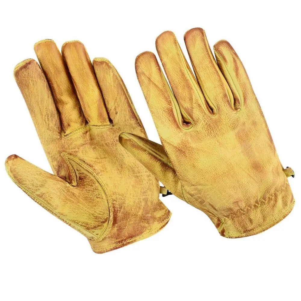 New Latest Design Warm Winter lambskin leather dress gloves car driving gloves for men