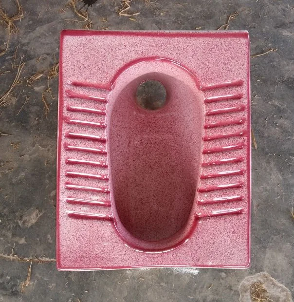 
Rustic Coffee Brown Burgundy Rustic Color Ceramic City Cite Pan Sanitary Wares Bathroom Orrisa Pan Indian WC C. T. Pan 
