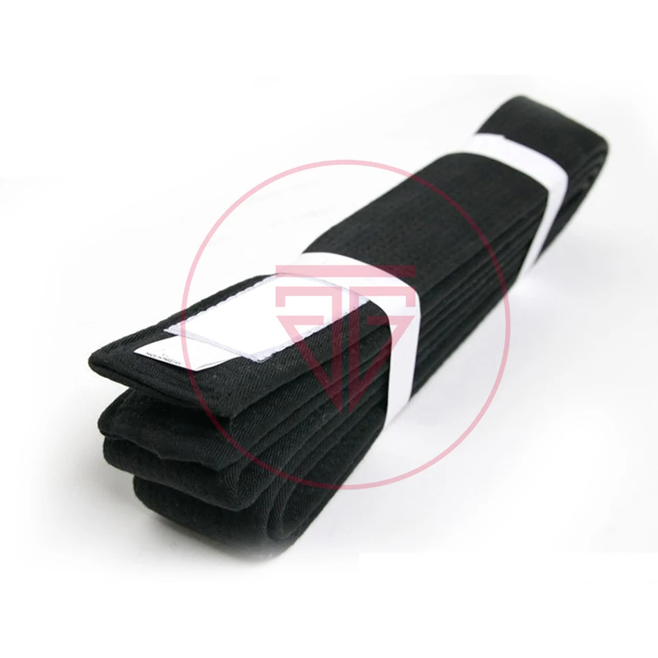  Новый стиль карате боевые искусства Горячая цена Пользовательский логотип двойная оберточная полоса ремни для каратэ