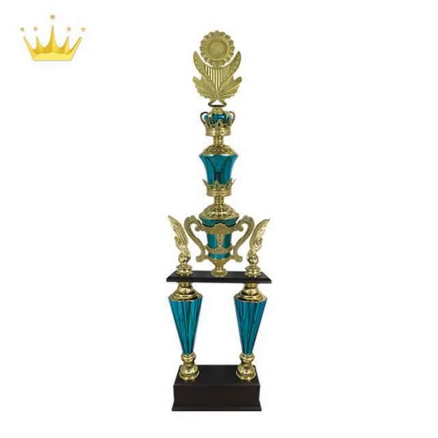 2 Column Assembly Trophies ABS PlasticCrafts Featuring Award Ball Hand Fan Poster Patterns for Sports & Crafts