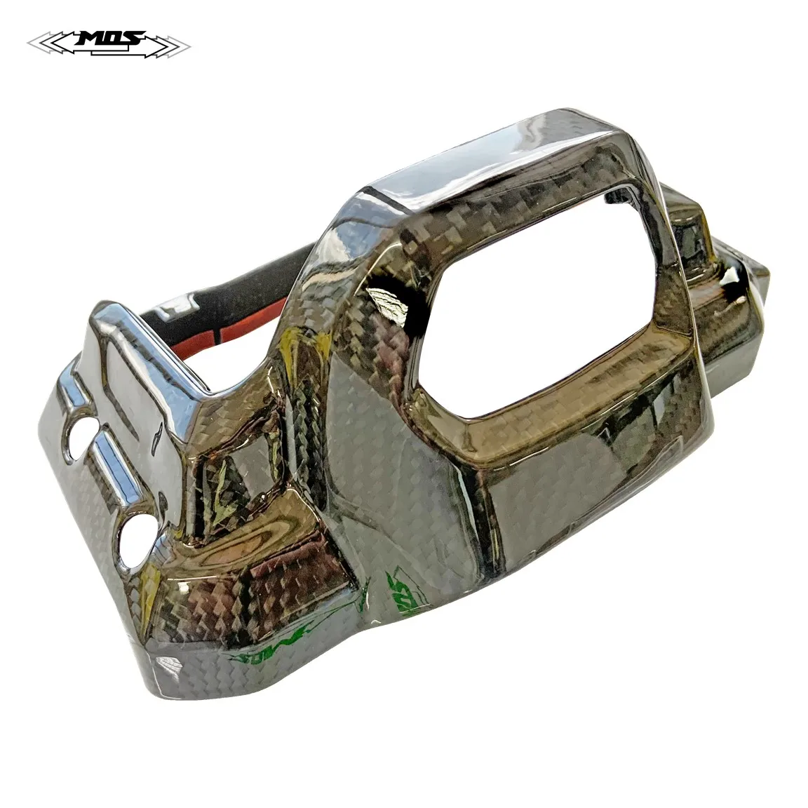 MOS Carbon Fiber Speedometer Lower Cover for Yamaha Zuma 125 2022 / BWS 125 2022