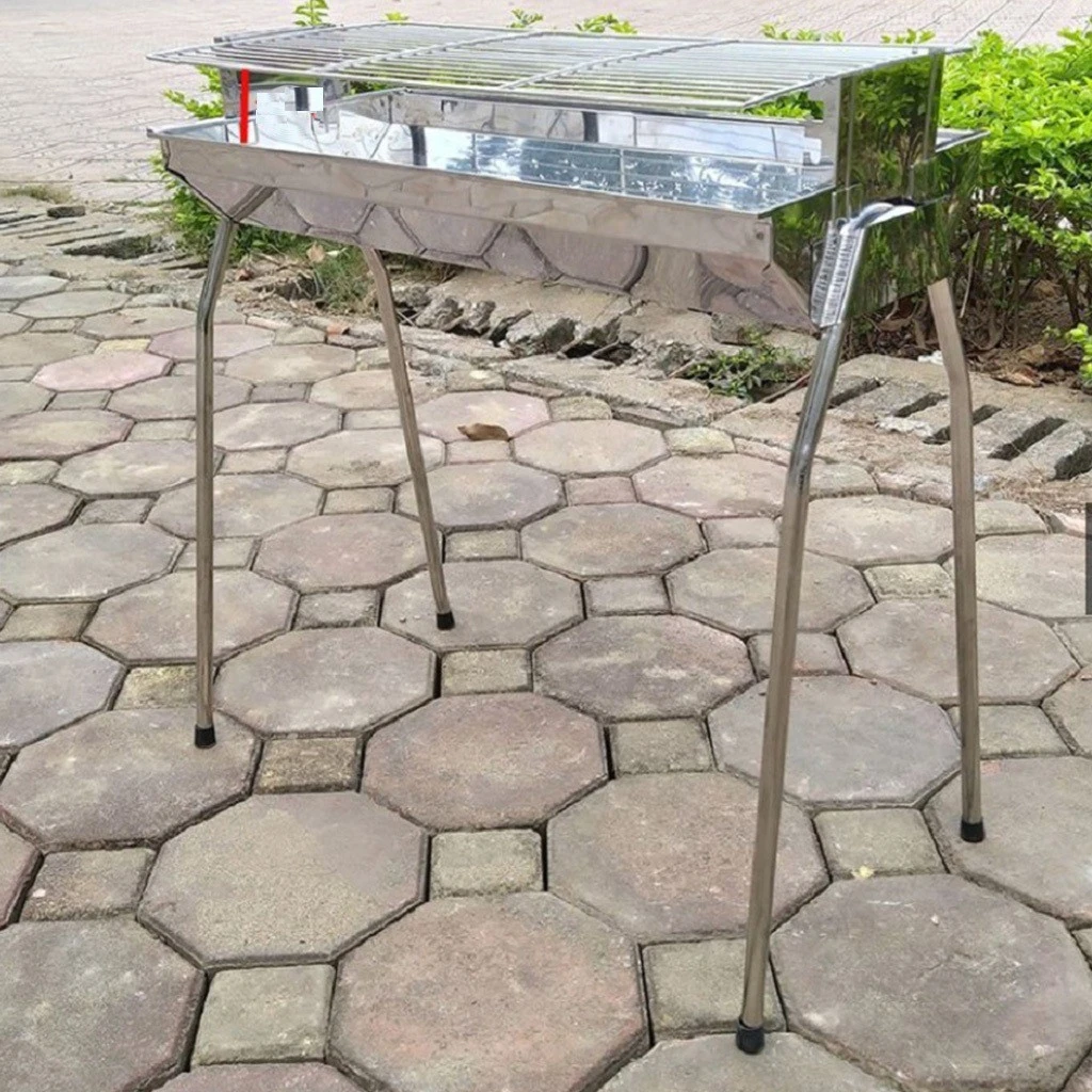 Высококачественный гриль из нержавеющей стали 44x29 см портативный для барбекю сетчатые инструменты мяса