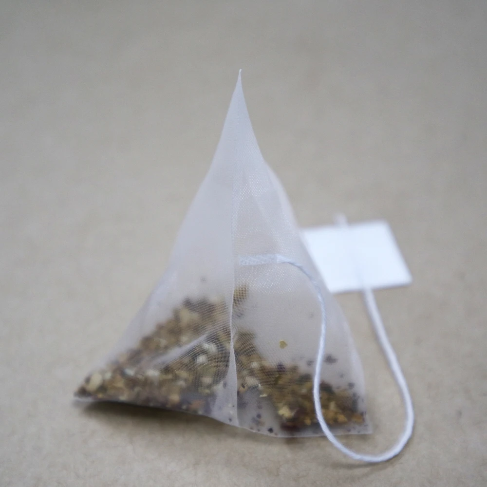 Корейский полезный имбирный чай корневой Balloonflower в пирамидном треугольном фильтре чайные пакетики оригинал Сделано Корее