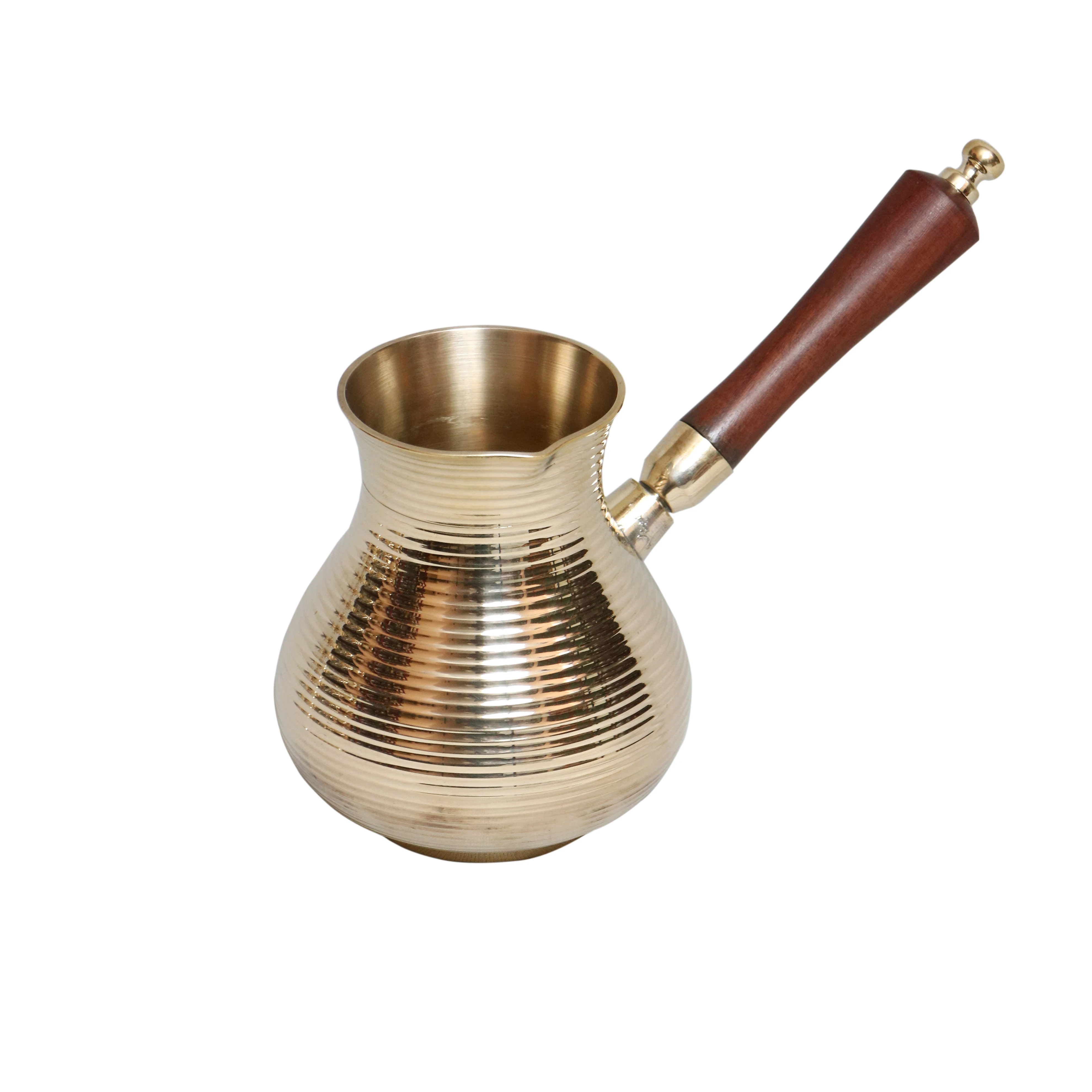 New Designs Arabic Greek Vintage Gift Sets Turkish Coffee Pot Luxury Home Decor Handicraft Wooden handle Tea Coffee Set Kettle