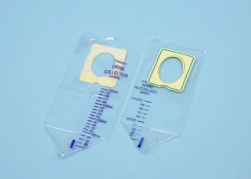 100ml/200ml Disposable Sterile Pediatric Urine Bag Collector for Child