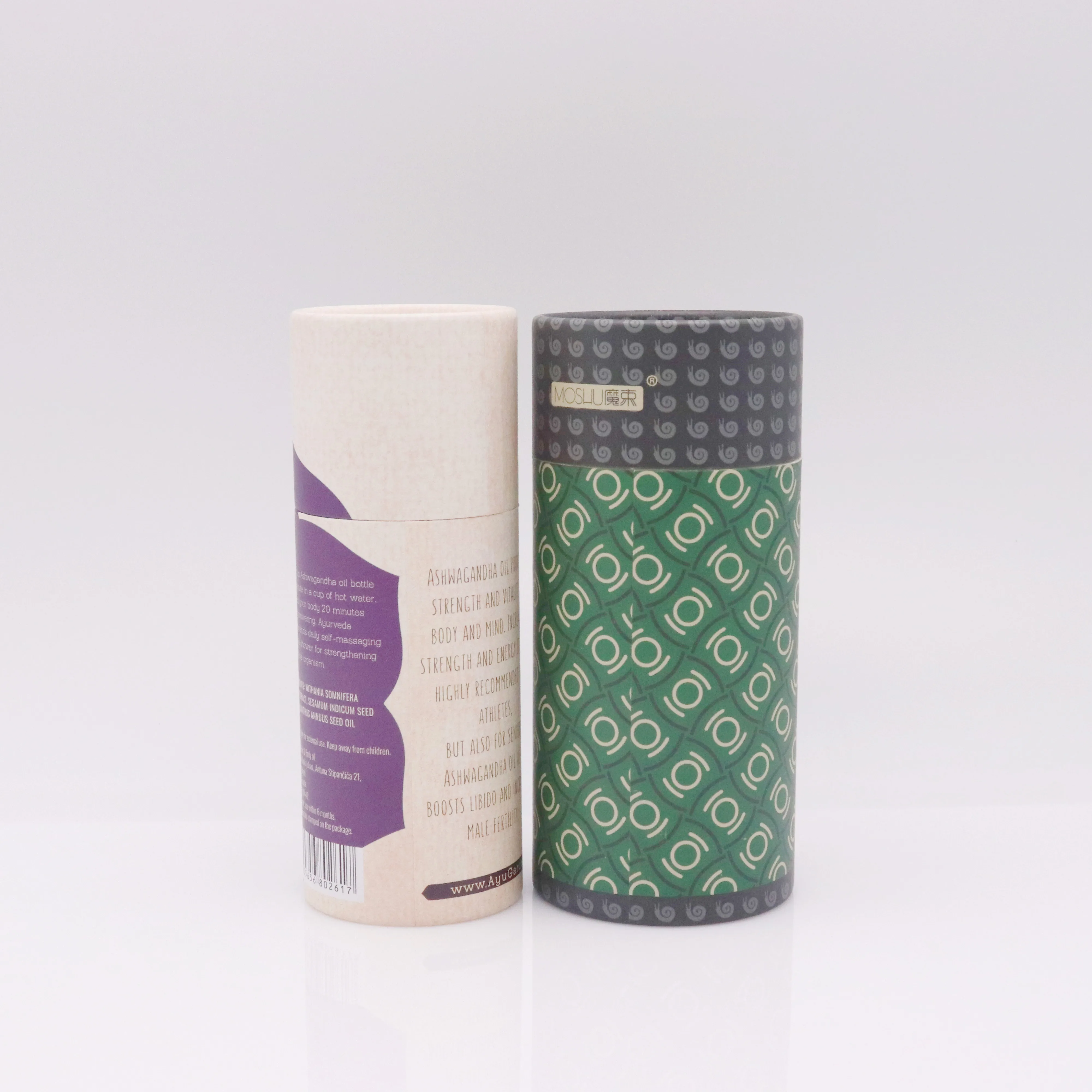 Высококачественная переработанная крафт-бумага картонная трубка Упаковочная Круглая Бумажная