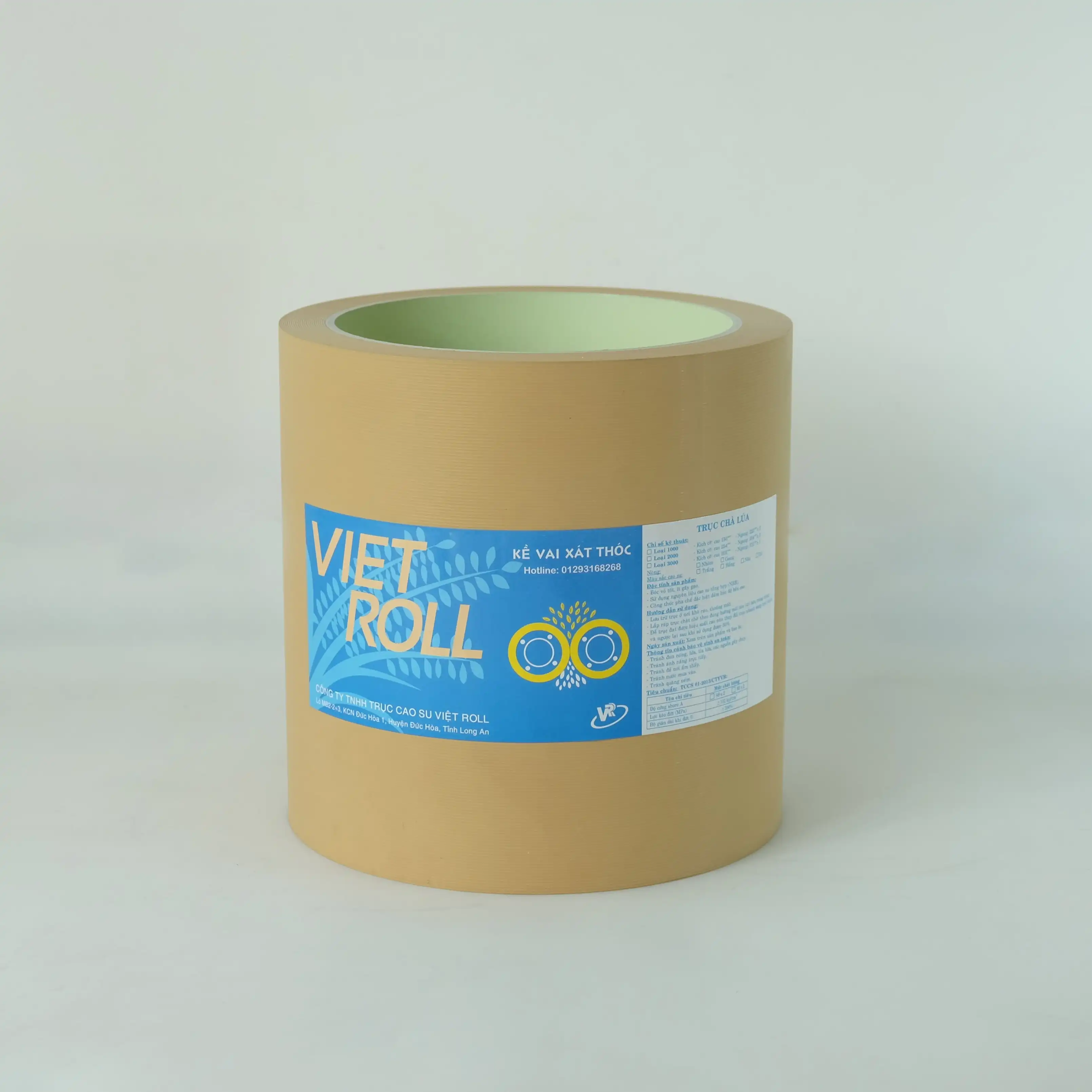 10'x10' Rice Rubber Roller For Rice Husker Paddy Machine Parts