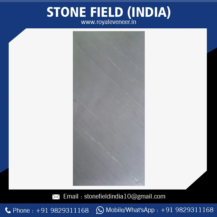 Thin Stone Ocean Black Veneer Sheet