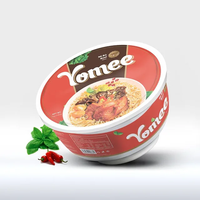 
Yomee Instant Noodles Bowl 75g Traditional Beef Flavor 