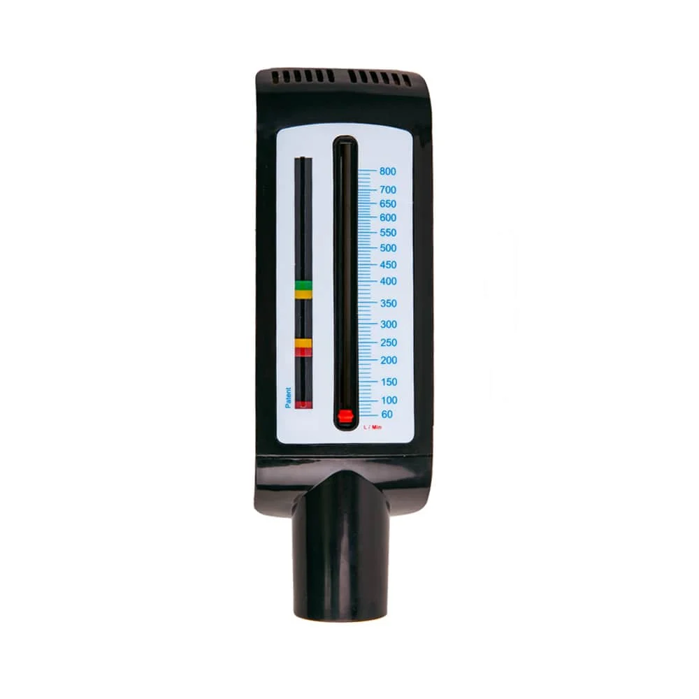 Peak Flow Meter Enables objective measurement of Peak Expiratory Flow to monitor Asthma or Lung Performance