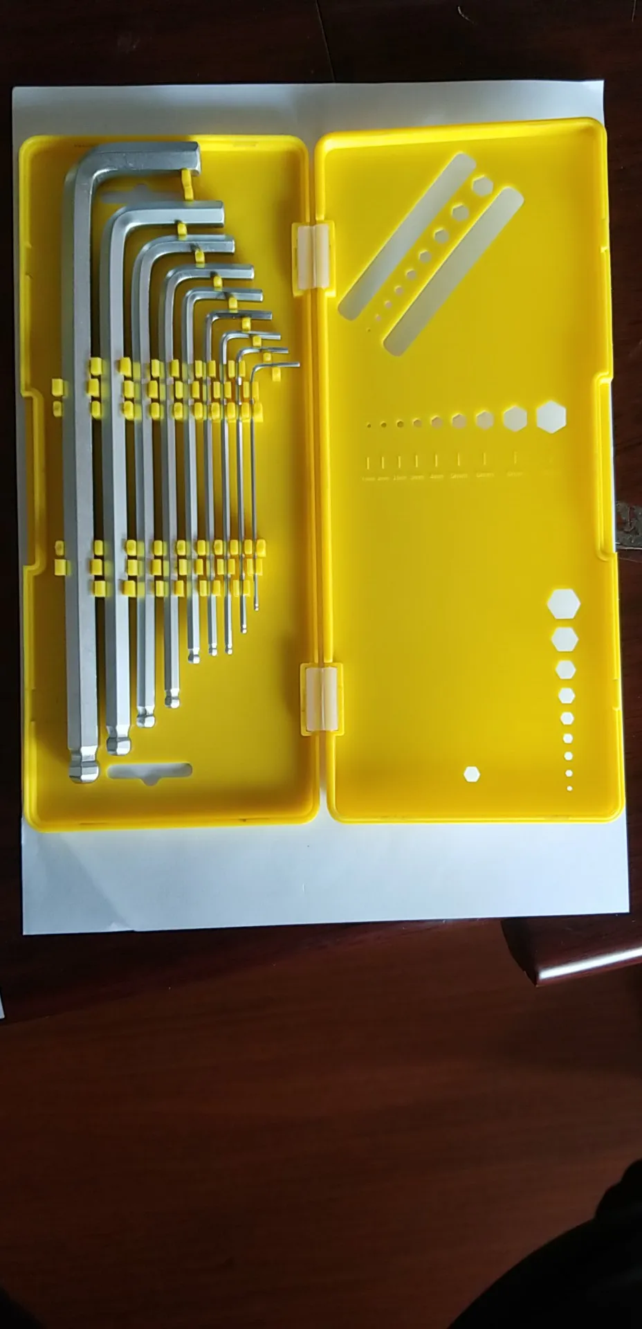9pcs hex Key set Allen key