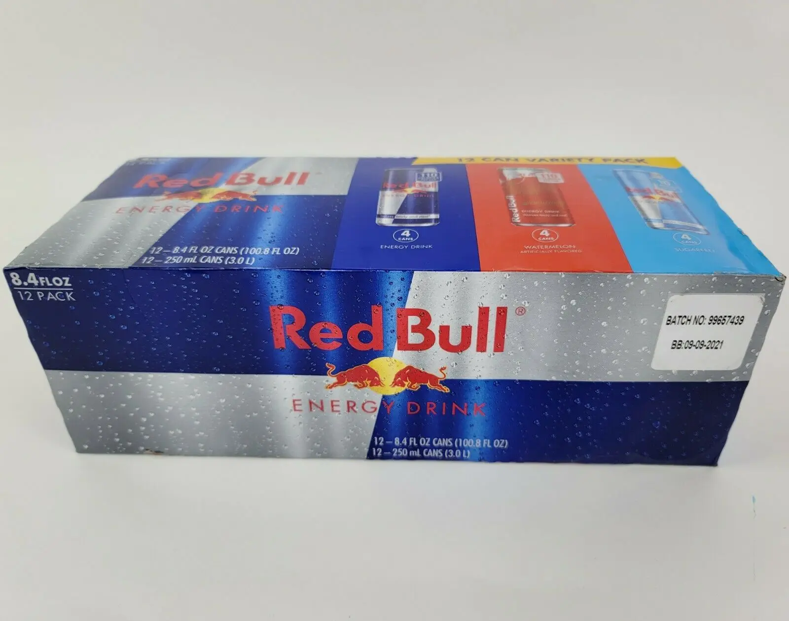 Энергетический Напиток Red Bull тропическая версия 12x250